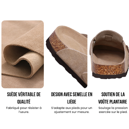 Sabot en daim Bostoni